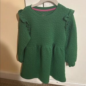 Mini Boden Quilted Long Sleeve Dress